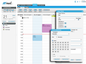 Kalender Screenshot